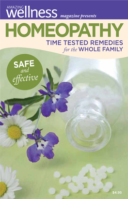 Homeopathy Time Tested Remedies for the Whole Family Safe and Effective