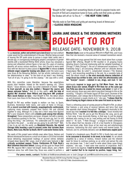 Bought to Rot Press Release
