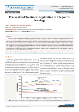 Personalized Treatment Application in Integrative Oncology