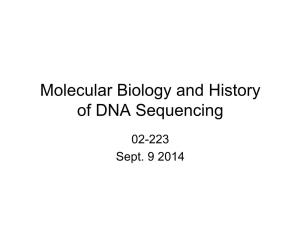 Sanger Sequencing 14