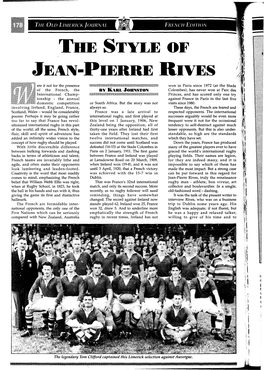 Style of Jean-Pierre Rives.Pdf