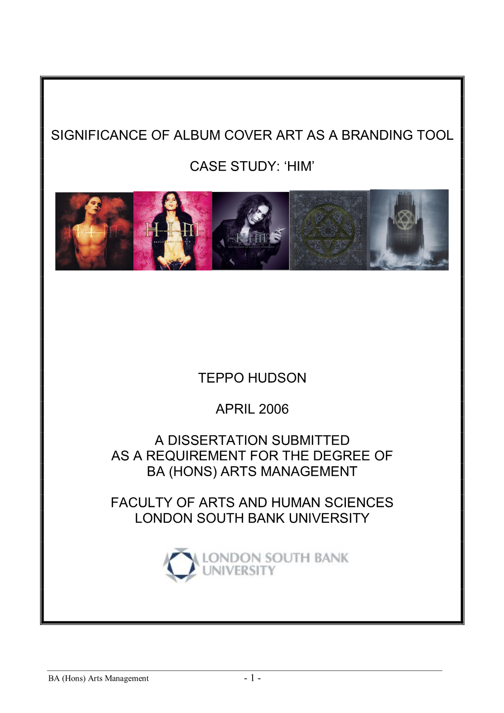 Significance of Album Cover Art As a Branding Tool