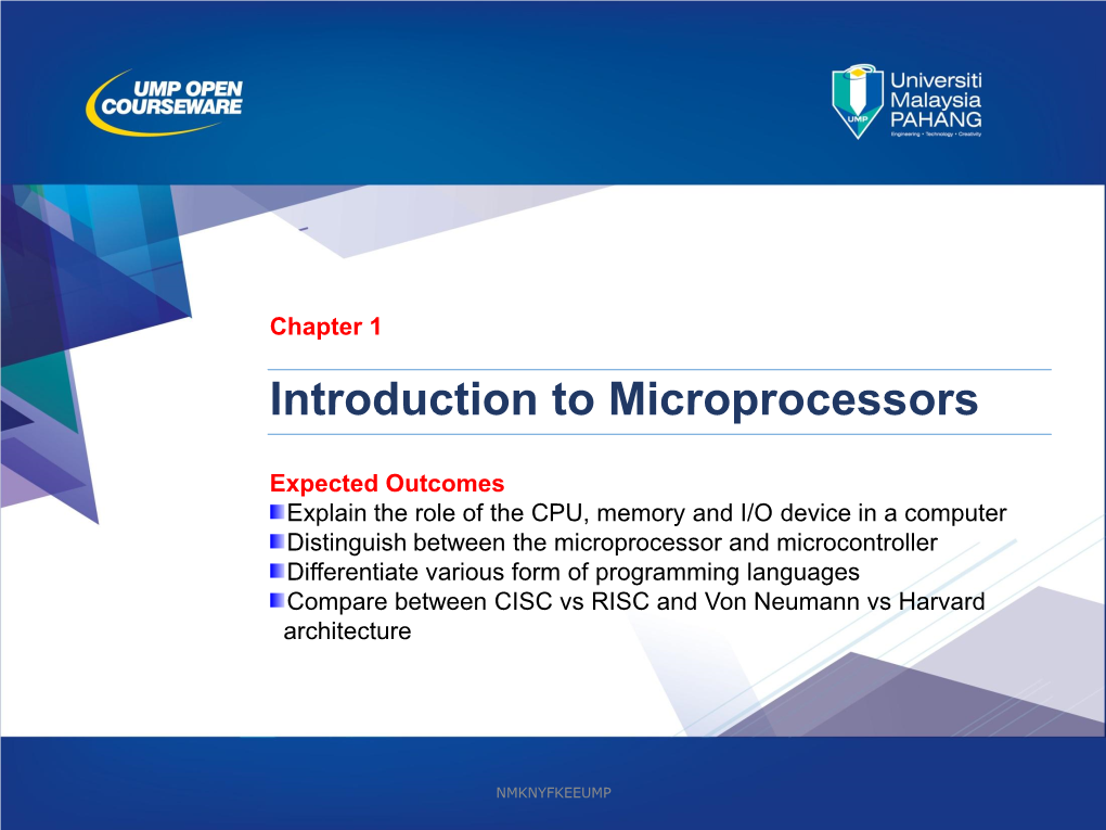 Chapter 1-Introduction to Microprocessors File