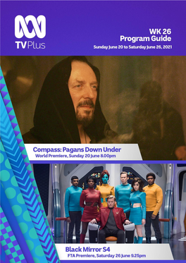ABC Kids/ABC TV Plus Program Guide: Week 26 Index