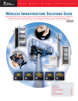 Wireless Infrastructure Solutions Guide