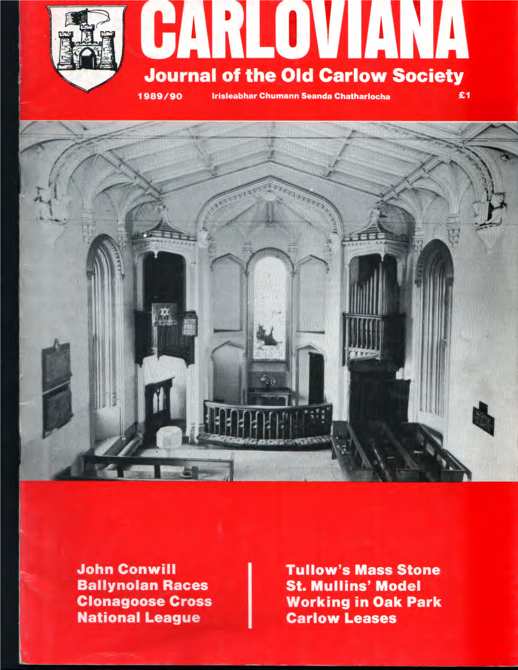Railways and County Carlow Compiled by William Ellis