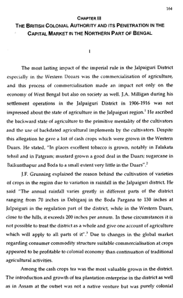 The Most Lasting Impact of the Imperial Rule in the Jalpaiguri District