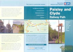 Paisley and Clyde Cycling Path