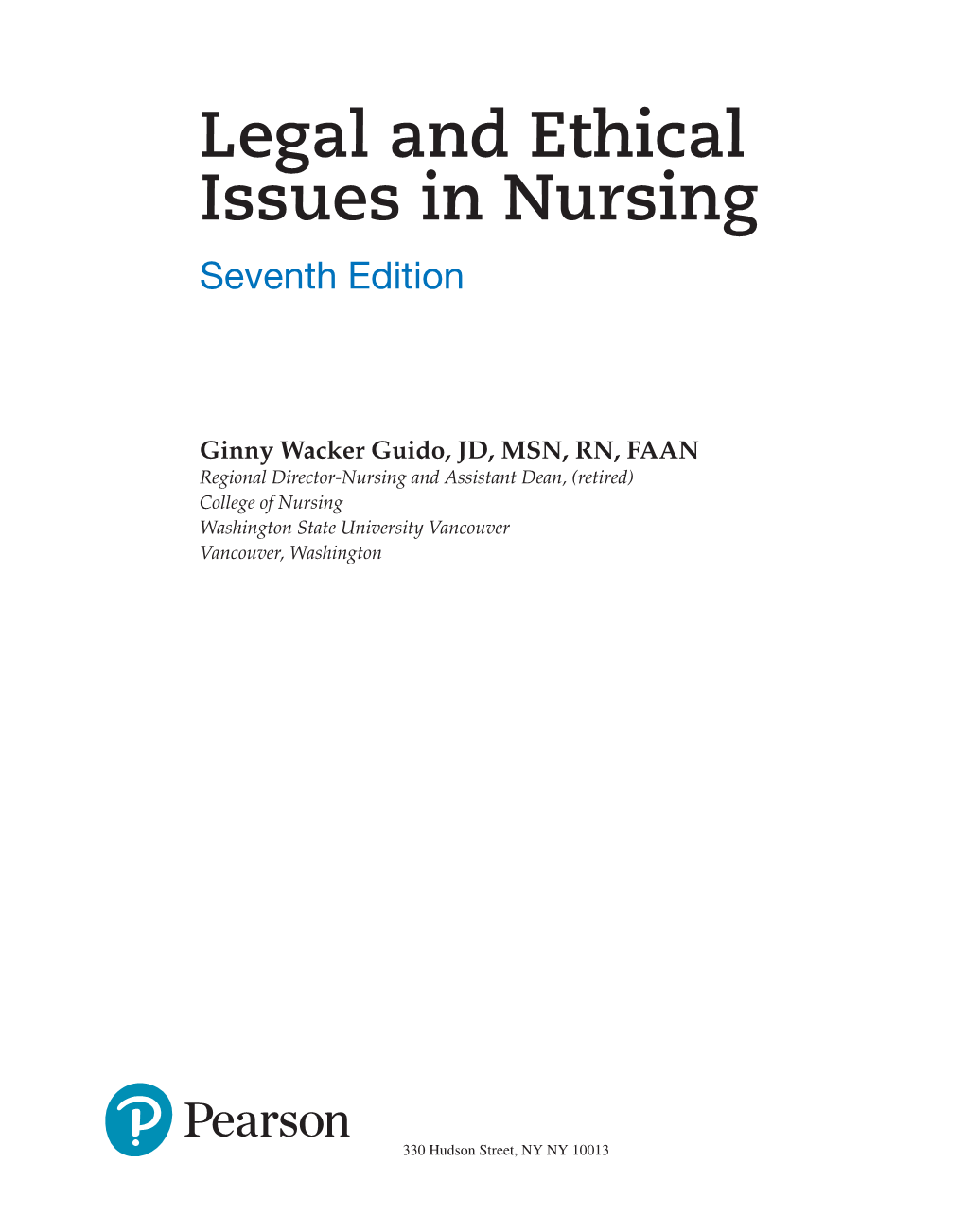 legal issues in nursing pdf