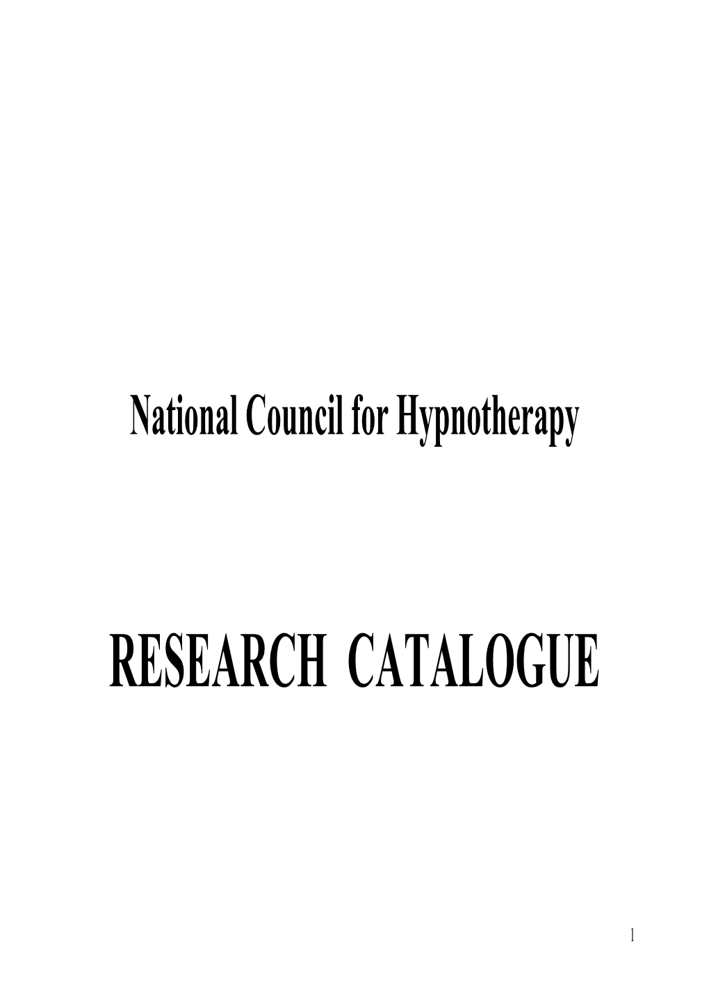 Research Catalogue