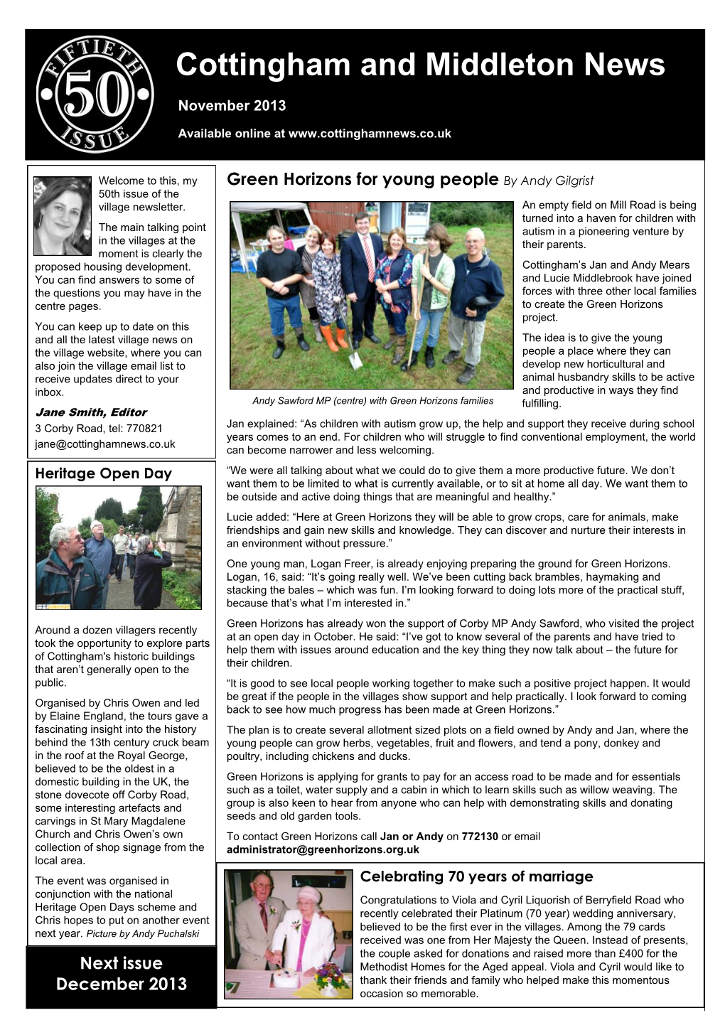 Cottingham and Middleton News