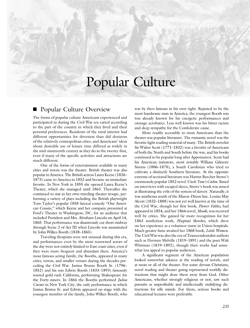 Popular Culture N Popular Culture Overview Was by Then Famous in His Own Right