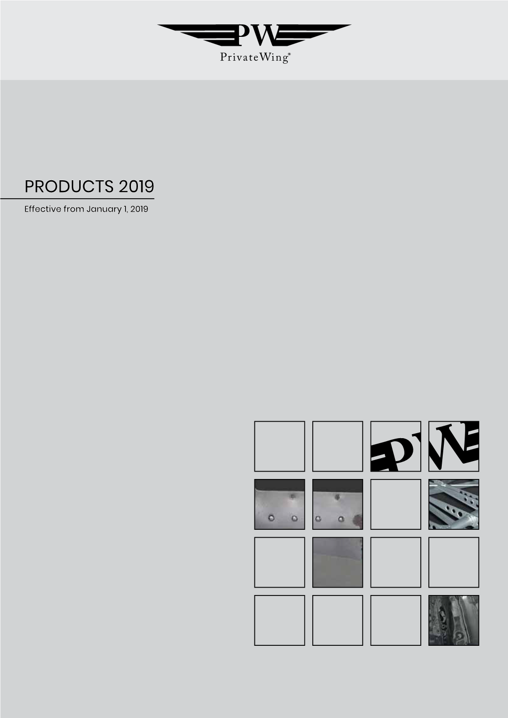 PRODUCTS 2019 Effective from January 1, 2019