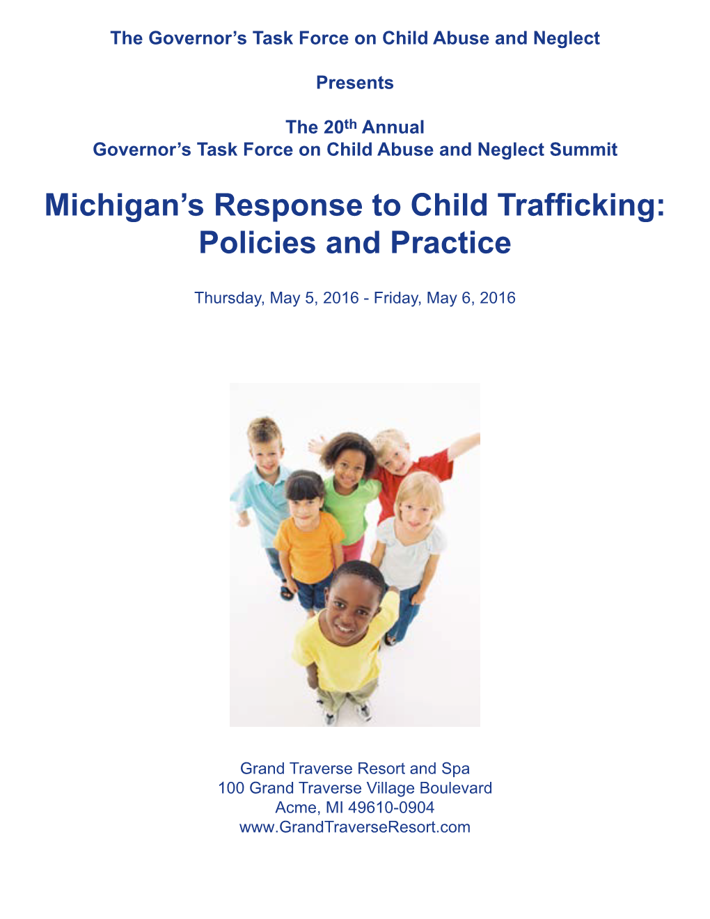 Michigan's Response to Child Trafficking