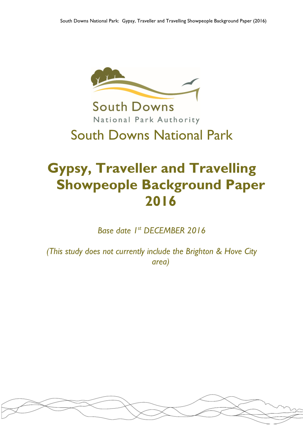 South Downs National Park Gypsy