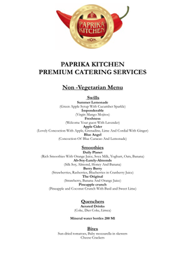 Premium Non Veg for Website