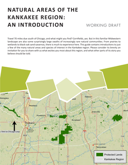 Natural Areas of the Kankakee Region: an Introduction Working Draft