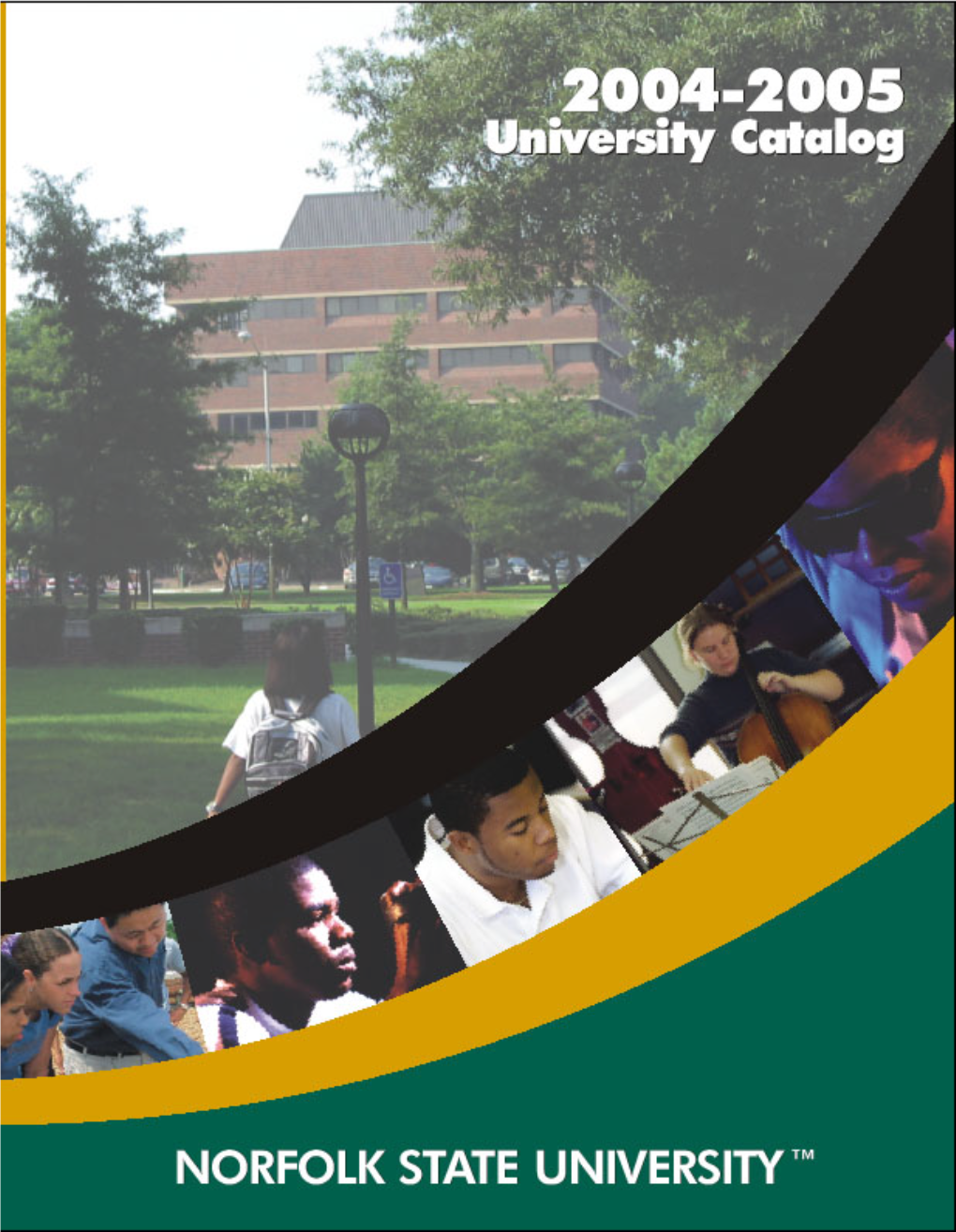 Norfolk State University 2004 – 2005 University Catalog