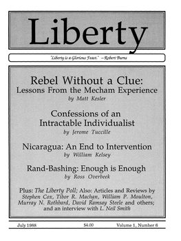 Liberty Magazine July 1988