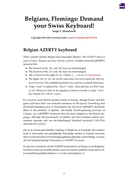 Belgian AZERTY Keyboard