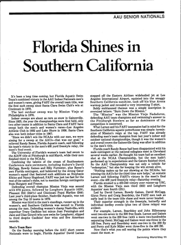 Florida Shines in Southern California