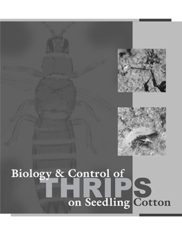 P2302 Biology & Control of Thrips on Seedling Cotton
