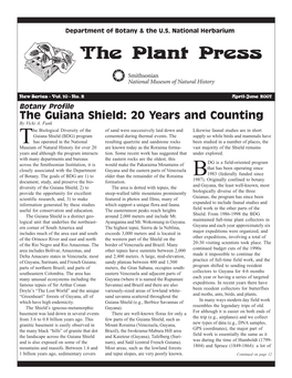 The Guiana Shield: 20 Years and Counting by Vicki A