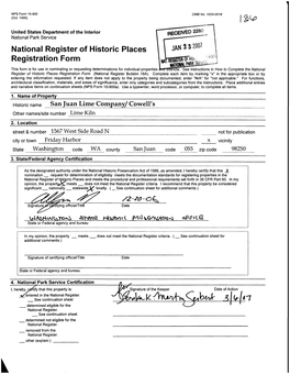 National Register of Historic Places Registration Form