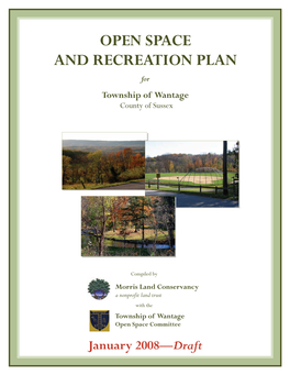 Open Space and Recreation Plan