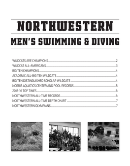 Men's Swimming & Diving
