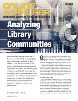 Analyzing Library Communities