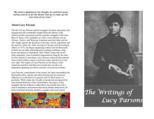 The Writings of Lucy Parsons