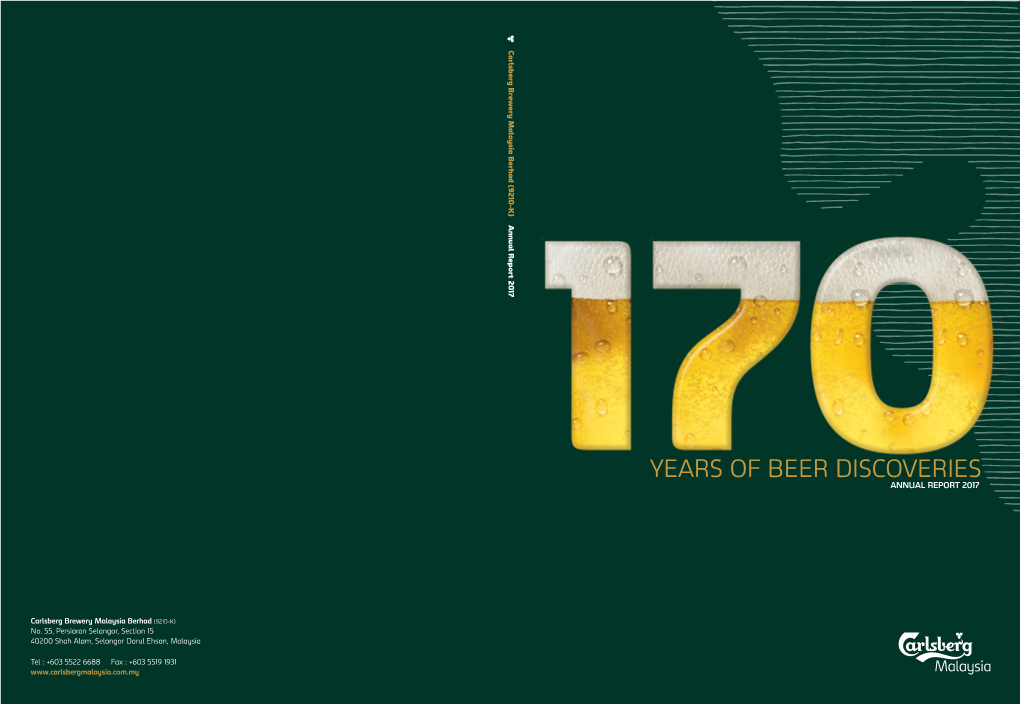Years of Beer Discoveries Annual Report 2017