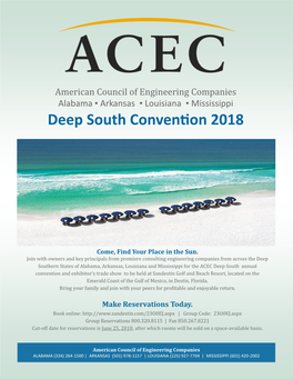 Deep South Convention 2018