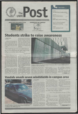 Students Strike to Raise Awareness by Katie Porter International Law.,Drs
