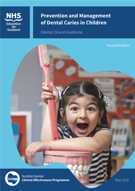 Prevention and Management of Dental Caries in Children Guidance