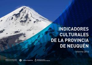 Indicadores Culturales De La Provincia De Neuquén Informe 201601