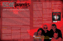 Nazareth, We Were Finding out What We Could Do and Special Thanks to Ian Gilchrist, Clint Weiler, SPAZ: the Album’S Closing Track, “God of the What We Couldn’T Do