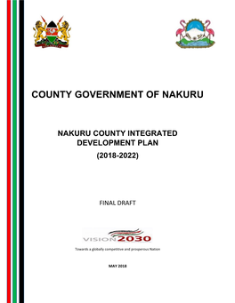 Nakuru County Integrated Development Plan (2018-2022)