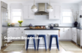 Sunbeam Breadmaker