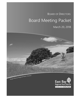 Board Meeting Packet