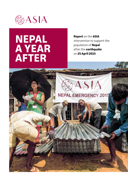 Nepal a Year After