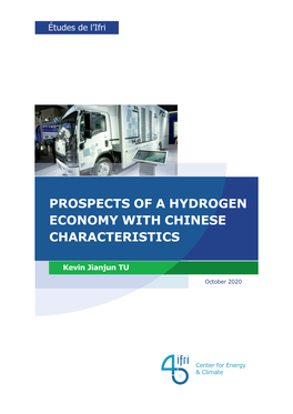 Prospects of a Hydrogen Economy with Chinese Characteristics
