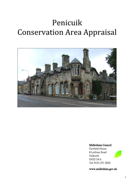Penicuik Conservation Area Appraisal
