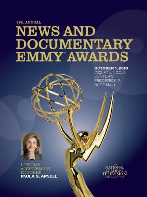 News and Documentary Emmy® Awards