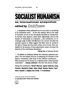 Socialist Humanism.Pdf