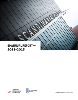 Bi-Annual Report— 2013-2015