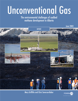 The Environmental Challenges of Coalbed Methane Development in Alberta