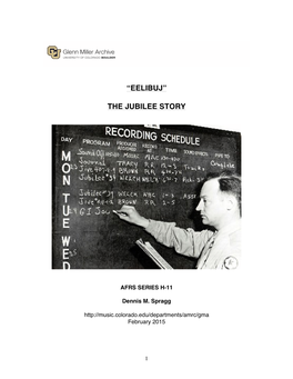 “Eelibuj” the Jubilee Story