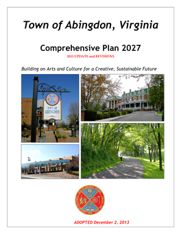 Comprehensive Plan 2027 2013 UPDATE and REVISIONS